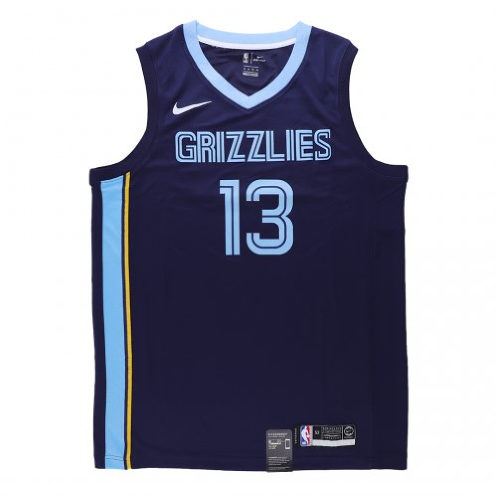 Men's Memphis Grizzlies Jaren Jackson #13 Navy Swingman Team Jersey-Pro Kit Vault | Brand New 26/27 Sports Jerseys